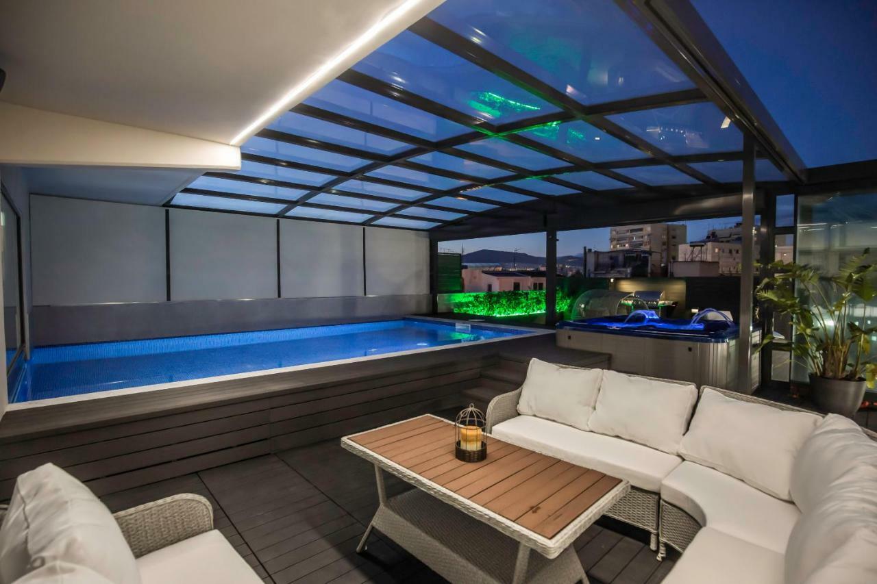 Zambelis Athens Penthouse Spa Exterior foto